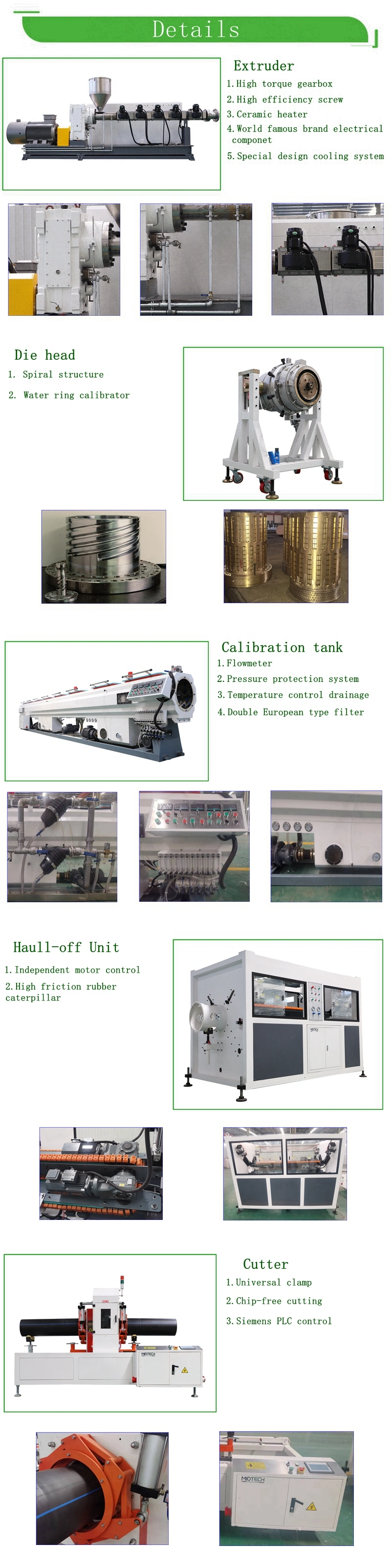 Plastic PVC/UPVC/CPVC/HDPE/PPR/LDPE/ Pert Drip Irrigation/Conduit Cable/Layflat/Sewage Pipe Tube Extruder/Extrusion Bending Production Line Making Machine Price