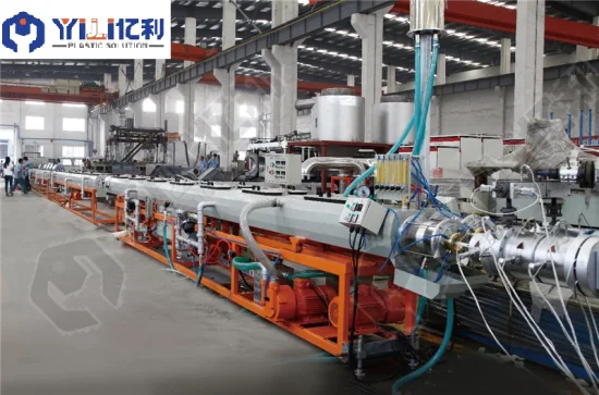 Linea di produzione di tubi di energia per l'approvvigionamento idrico in plastica della macchina per la produzione di tubi in HDPE PE PP PPR